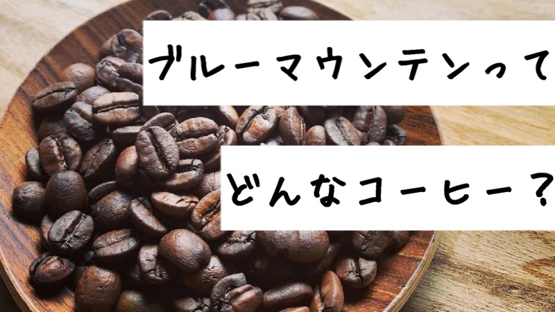 【ブルマン】ブルーマウンテンとはどんなコーヒー？【定義・豆の特徴】