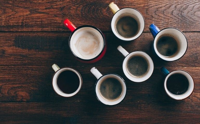 コーヒーの挽き方によって味が異なる