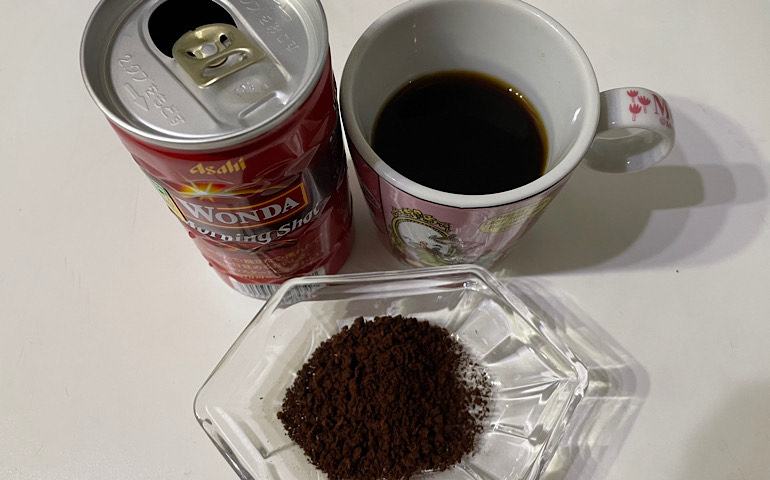 インスタントコーヒーと缶コーヒーのカフェイン量ランキング