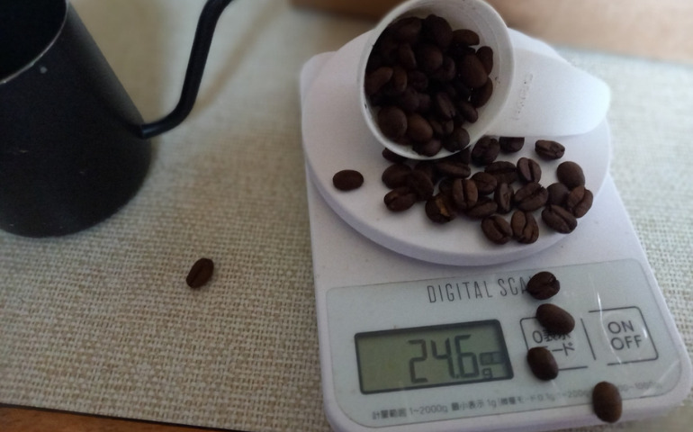 コーヒー豆のちょうどよい量は？